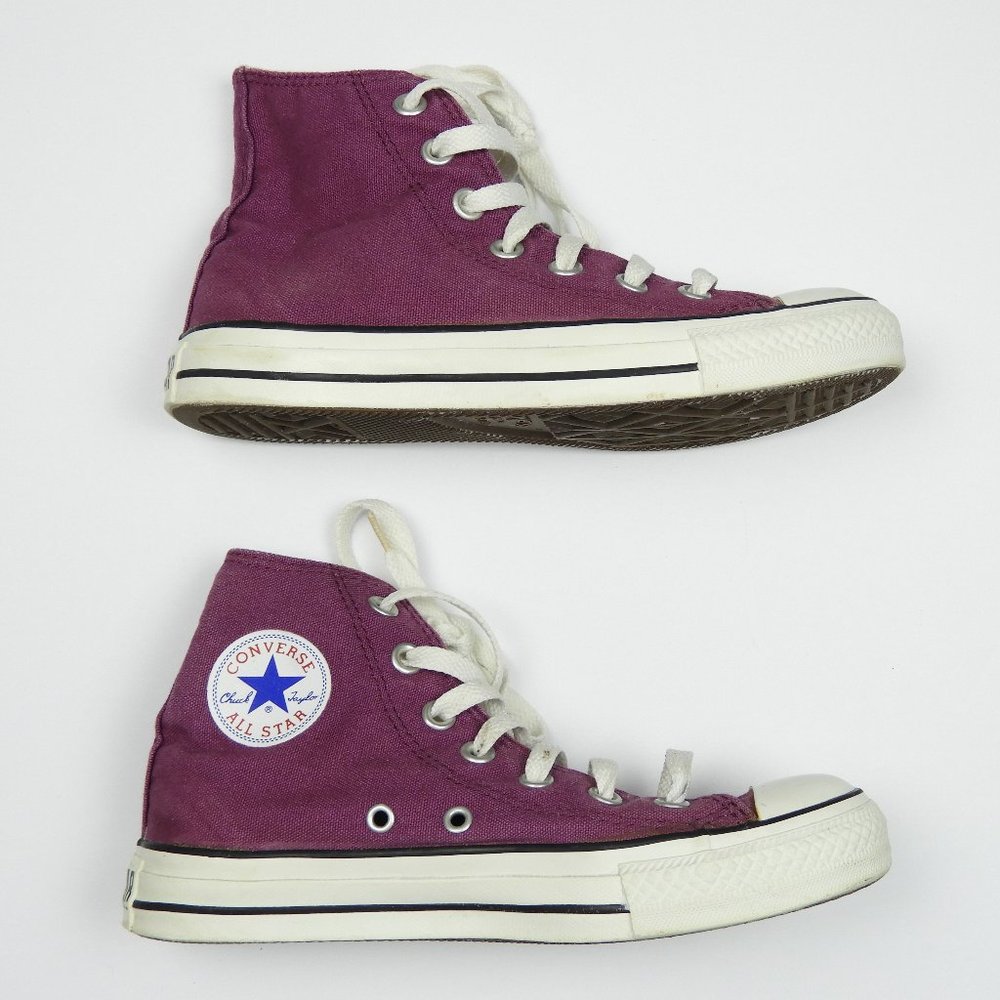 Purple Converse Chuck Taylor High Tops
